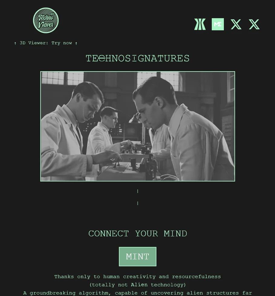 Technosignatures Website